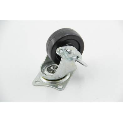 NF2500G/UR/UF200-600 TEFCOLD Ruedas giratorias de 83 mm con placa de freno montada