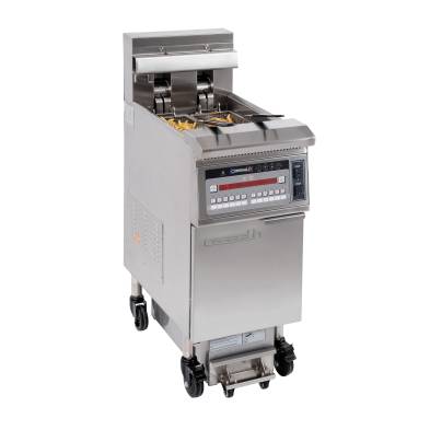 Freidora profesional eléctrica con filtración 1 cuba 22 litros 17 kW CASSELIN CFPF22