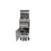 Freidora profesional eléctrica con filtración 1 cuba 22 litros 17 kW CASSELIN CFPF22