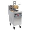 Freidora profesional eléctrica con filtración y elevación automática 2 cubas 12 + 12 litros 17 kW CASSELIN CFPRAF212