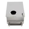 Freidora profesional eléctrica con filtración 2 cubas 12 + 22 litros 25,5 kW CASSELIN CFPF1222
