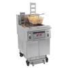 Fritadeira elétrica profissional com filtragem automática e elevação de 2 depósitos de 12 + 22 litros e 25,5 kW CASSELIN CFPRAF1