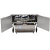 Freidora profesional eléctrica con filtración y elevación automática 4 cubas 12 + 12 + 12 + 12 litros 34 kW CASSELIN CFPRAF124