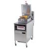 Freidora profesional eléctrica a presión con filtración 1 cuba 25 litros 14 kW CASSELIN CFEPF25