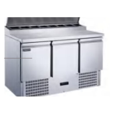 Mesa pizzera refrigerada DUKERS TS3-PS-L3