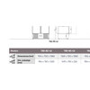 Mesa pizzera refrigerada DUKERS TS2-PS-L2