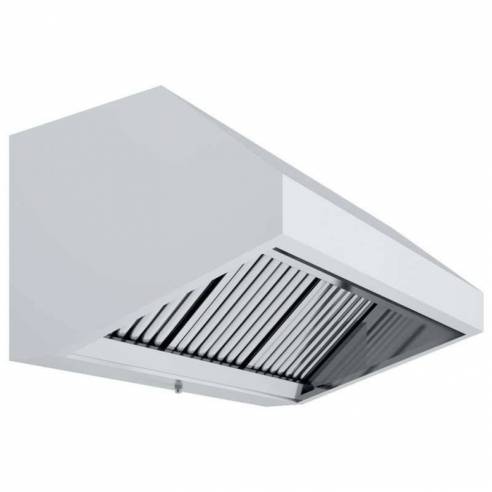 Hostelbar- Campana Extractora Industrial Snack Acero Inoxidable Fondo 900