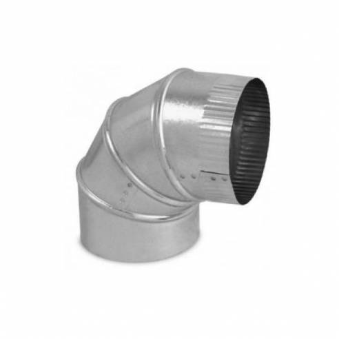 - Codo 90º Galvanizado (Ø100-125-150-175-200-250-300-355-400 mm)