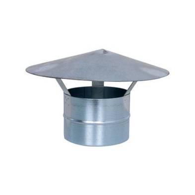 Mundofan- Sombrero chino Galvanizado (Ø100-125-150-175-200-250-300-355-400 mm)