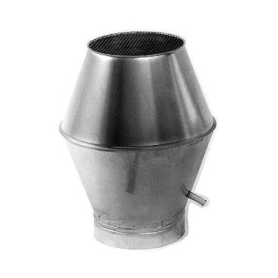 Mundofan- Sombrero especial Jet Galvanizado (Ø200-250-300-355-400 mm)