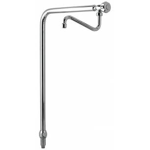 Distform- Grifo profesional hostelería columna orientable un agua