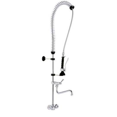 Distform- Grifo ducha profesional hostelería dos aguas con caño giratorio