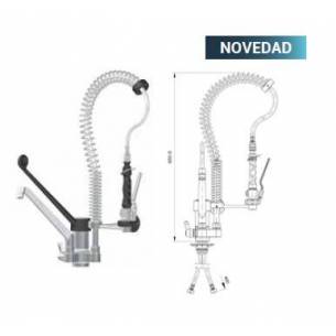 Distform- Grifo ducha profesional hostelería dos aguas altura 600mm grifo gerontológico