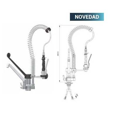 Grifo ducha profesional hostelería dos aguas altura 600mm grifo gerontológico-Z001R0020306