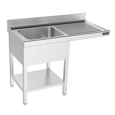 Fregadero para lavavajillas 1 cubeta y 1 escurridor Fondo 550 -Z001FBL550