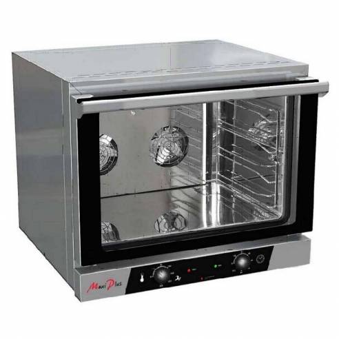 Horno Industrial de convección 4 Bandejas de 480 X 340 mm. MAXIPLUS-Z005MAXIPLUS