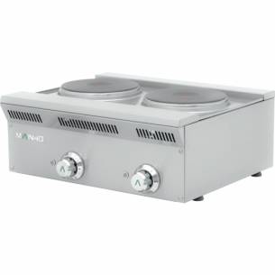 Cocina Profesional eléctrica serie eco 2 placas ELE-62EM MAINHO-Z010ELE-62EM