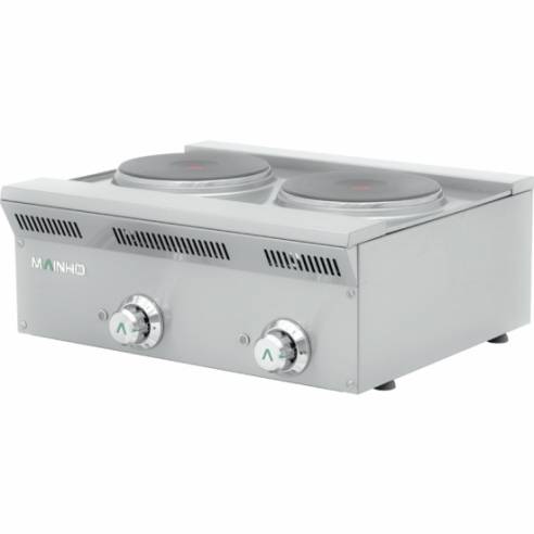 Cocina Profesional eléctrica serie eco 2 placas ELE-62EM MAINHO-Z010ELE-62EM