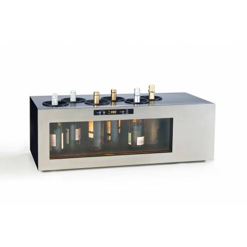 Enfriador de vino Acero Inoxidable 6 botellas Cavanova TW01-06-Z026TW01-06