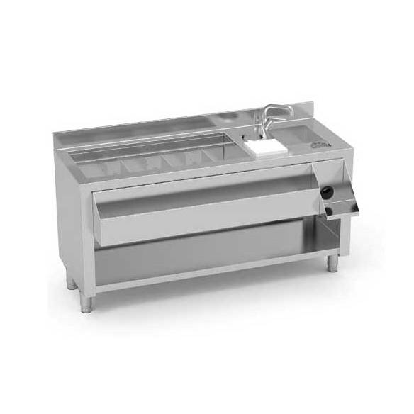 Eratos- Mueble de Acero Inoxidable para preparación de CócteleS ERATOS MBC-160