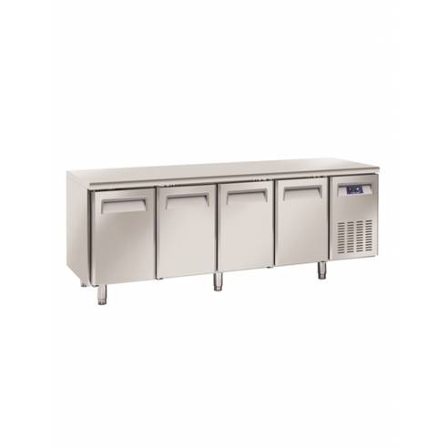 Cool Head- Bajomostrador congelación Gastronorm 4 puertas QN 4100 / 4200
