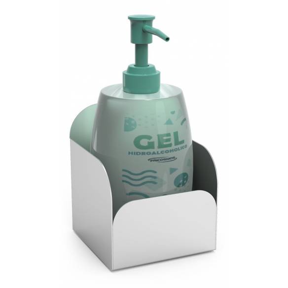 Soporte de sobremesa o mural para botella de gel Hidroalcohólico-Z003264612