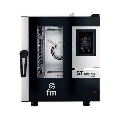 Edenox- Horno Mixto Electrico Gastronomía EDENOX HCC-611-D-T · 6 Bandejas GN 1/1