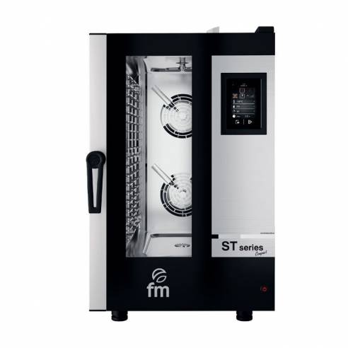 Edenox- Horno Mixto Electrico Gastronomía EDENOX HCC-1011-D-T · 10 Bandejas GN 1/1