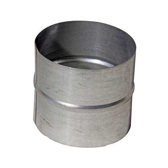 - Manguito de unión macho/macho acero galvanizado (Ø100-125-150-175-200-250-300-355-400 mm)