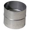 Mundofan- Manguito de unión macho/macho acero galvanizado (Ø100-125-150-175-200-250-300-355-400 mm)
