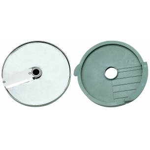 Discos de corte macedonia 10x10x10 mm. (Disco rejilla+disco rebanador) Ref. 28112 para Corta-Hortalizas y Combi Robot-Coupe-Z...