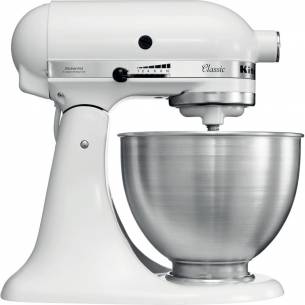 KitchenAid- Robot Amasadora Kitchenaid Classic 4,28L Blanco 5K45SSEWH