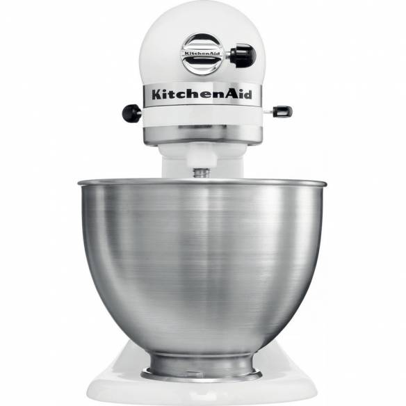 Robot Amasadora Kitchenaid Classic 4,28L Blanco 5K45SSEWH-Z0945K45SSEWH