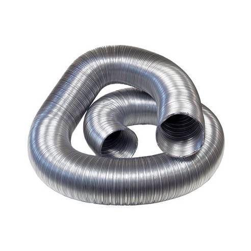 Tubo Semiflexible aluminio para salida de humos (Ø100-125-150-175-200-250-300-355-400 mm)-Z025CA07