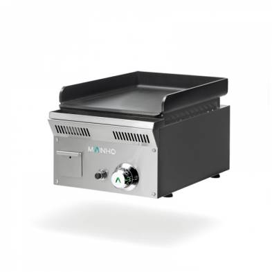 Mainho- Plancha a Gas Acero Pavonado Serie Eco-Line 300x500x240h mm MAINHO ELP-31GN