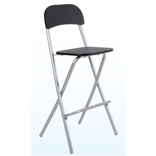 Hobeto- Taburete plegable Verona Negro