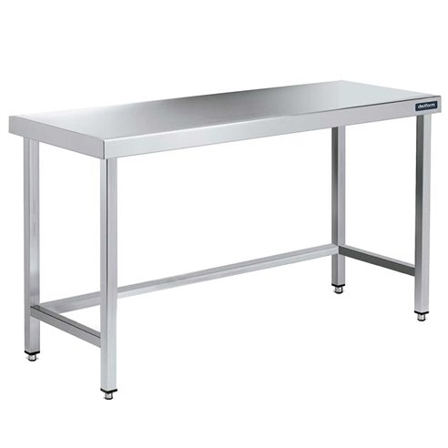 Distform- Mesa de Acero Inoxidable Central Fondo 70