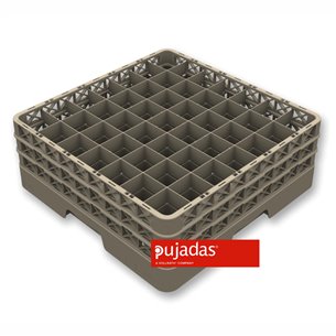 Cesta lavado vasos y copas 50x50 49 compartimentos-Z007P5490