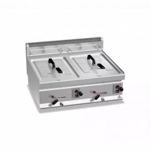 Freidora Iindustrial BERTOS a gas - 10 + 10 litros