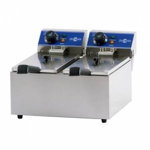 Freidora Iindustrial Eléctrica de doble cuba FRY 8+8