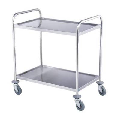 Irimar- Carro de servicio con dos estantes Irimar CS-8654/2 acero inox