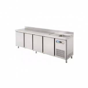 Edenox- Mesa refrigerada con fregadero edenox MPSF-250