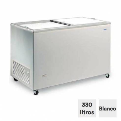 EUROFRED- Congelador horizontal 330 litros tapa ciega corredera ICE 400 NTOS