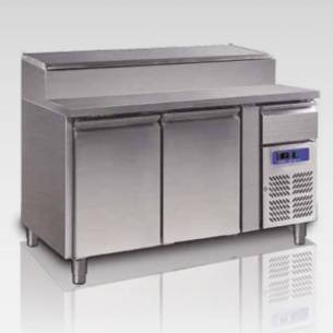EUROFRED- Mesa fría para ensaladas con bandejas GN 1/3 SH 2800 - 2 puertas