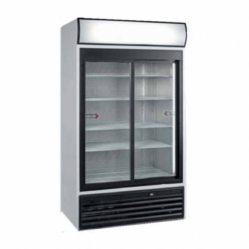 Armario expositor refrigerado profesional FSC 1000S Puertas correderas-Z0150ITC0160