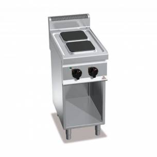 Cocina BERTOS 2 fuegos eléctrica con pie