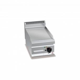 Plancha fry-top BERTOS 400 cromo duro eléctrica - placa lisa