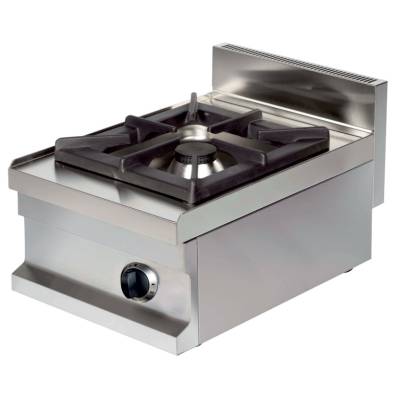 Arisco- Cocina a gas Industrialsobremesa 1 fuego 6kw 400x600x265h mm GS604 ARISCO