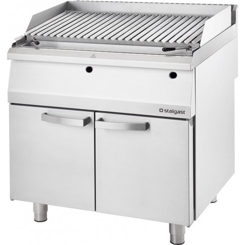 Barbacoa a Gas Piedra volcánica 800x700x850h mm 13 Kw STALGAST-Z0709733030