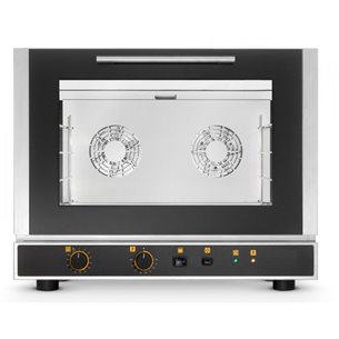 Horno eléctrico convección SNACK con GRILL y HUMIFIDICACIÓN 4 bandejas 60x40 cm EKF464.3GRILL Línea Padova